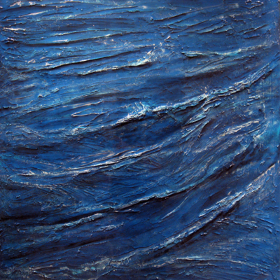 Deep Ocean - Michael Rousseau
42" x 42" mixed media with epoxy. Deep Ocean - Michael Rousseau